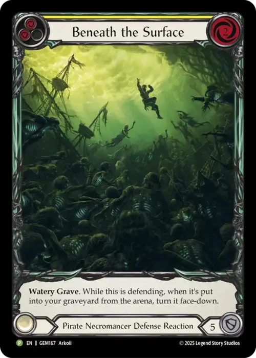 Beneath the Surface Card Front