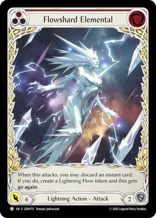 Flowshard Elemental Frente