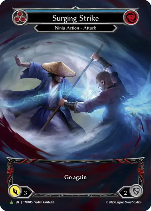 Attacco Impetuoso - Blu Card Front