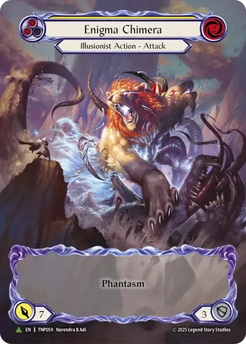 Enigma Chimera (Yellow) Card Front