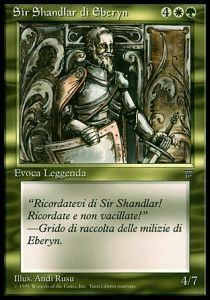 Sir Shandlar of Eberyn Card Front