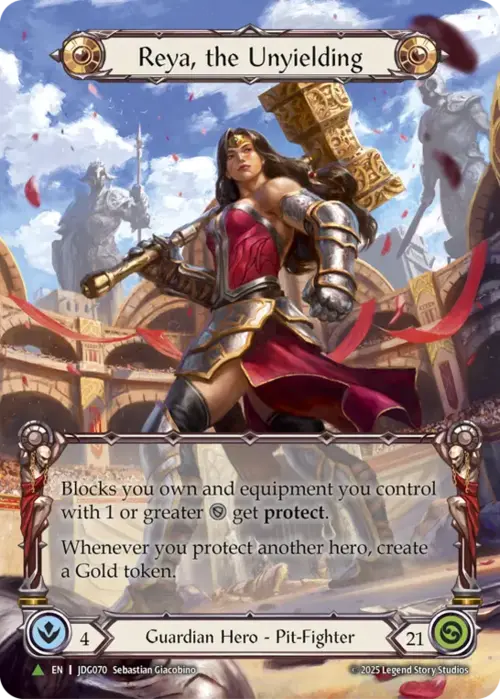 Reya, the Unyielding Frente