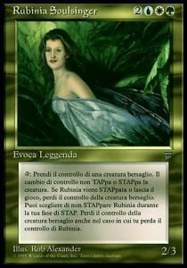Rubinia Soulsinger Card Front