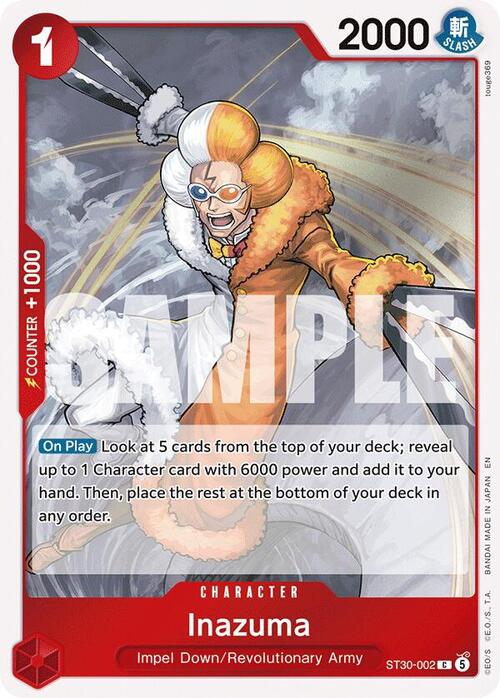 Inazuma Card Front