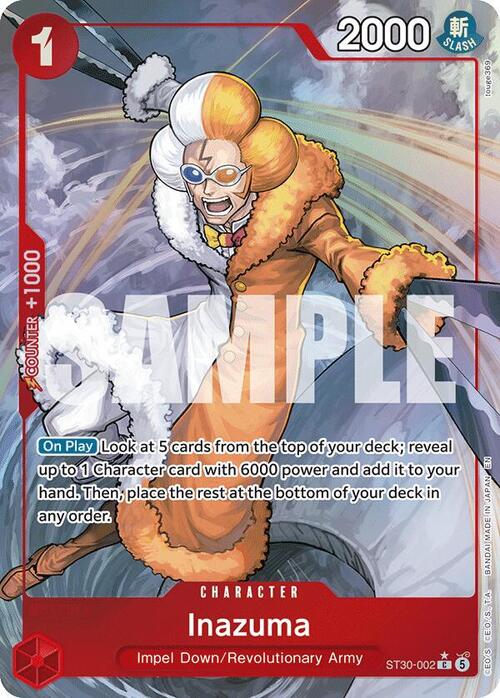 Inazuma Card Front