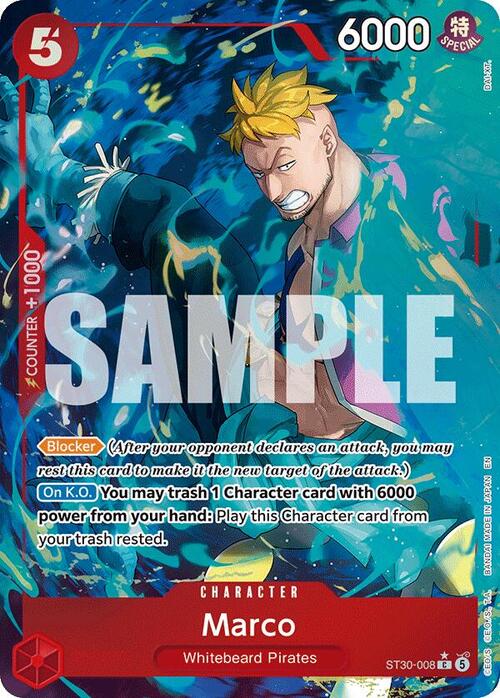 Marco Card Front