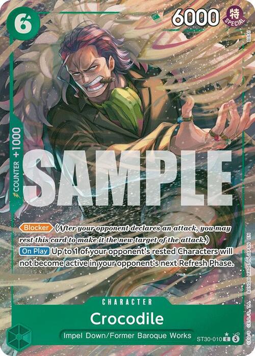 Crocodile Card Front