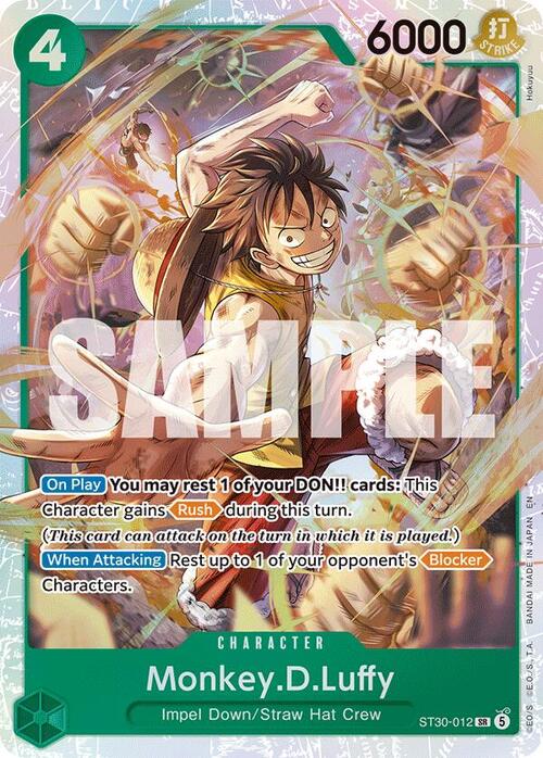 Monkey.D.Luffy Card Front