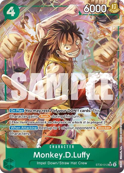 Monkey.D.Luffy Card Front