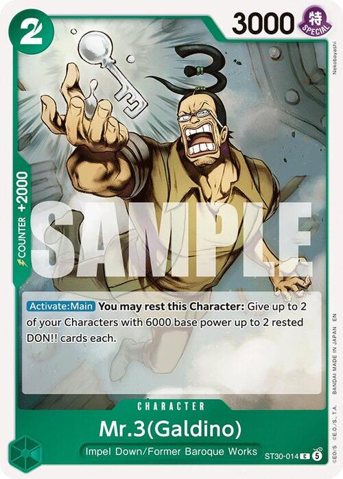 Mr.3 Card Front