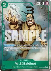 Mr.3(Galdino) · Full-Art ST30-014a