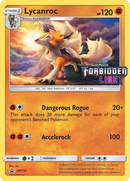 Lycanroc [Dangerous Claws | Corner] Frente