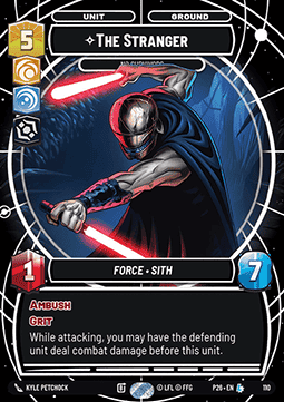 The Stranger, No Survivors Card Front
