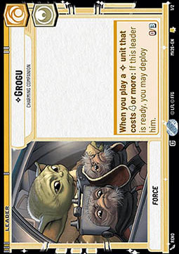 Grogu, Charming Companion Card Front