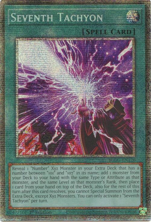 Seventh Tachyon Card Front