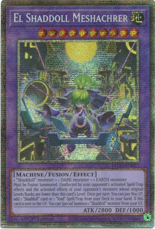 El Shaddoll Meshachrer Card Front