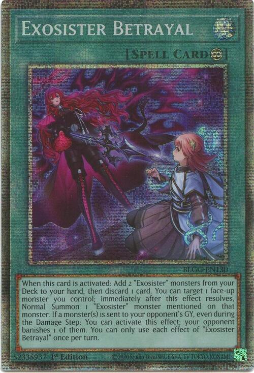 Exosister Betrayal Card Front