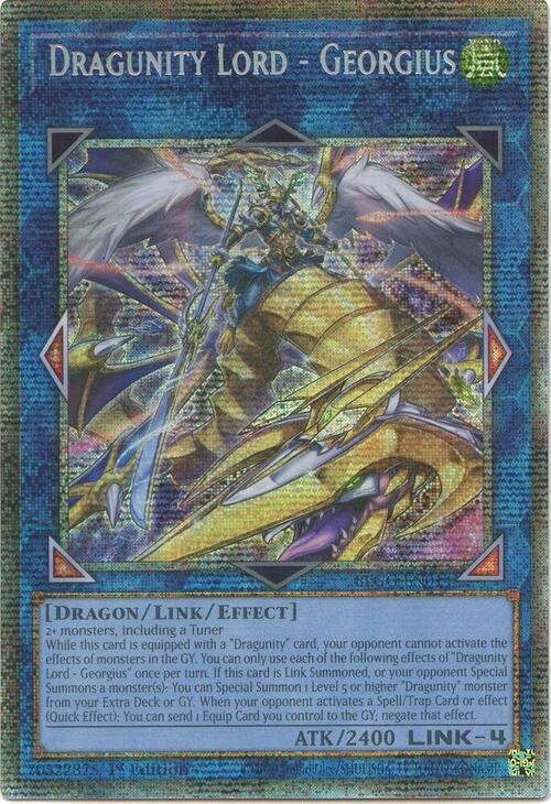 Dragunity Lord - Georgius Card Front