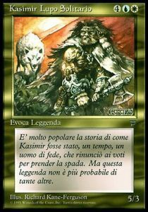 Kasimir the Lone Wolf Card Front