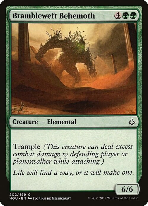 Brambleweft Behemoth Card Front