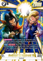 Android 17/Android 18 · Alternate Art FB10-102a