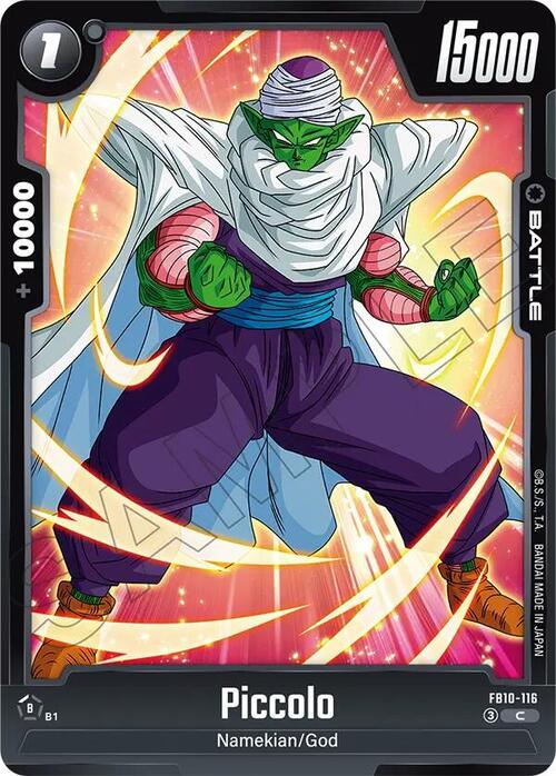 Piccolo Card Front