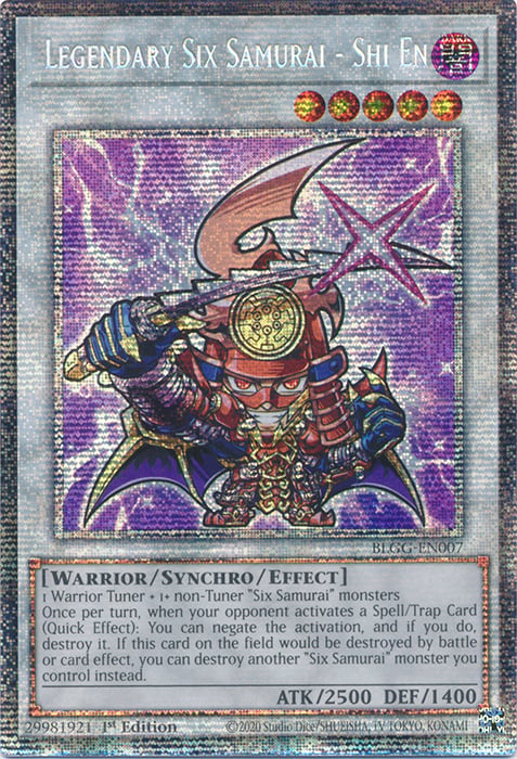 Shi En - Sei Samurai Leggendario Card Front