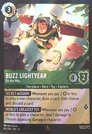 Buzz Lightyear - On the Way · Rainbow Foil 085