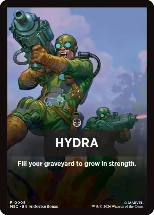 Beginner Box Theme Card: HYDRA Frente