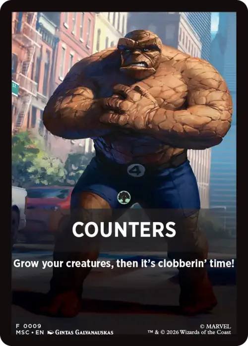 Beginner Box Theme Card: Counters Frente