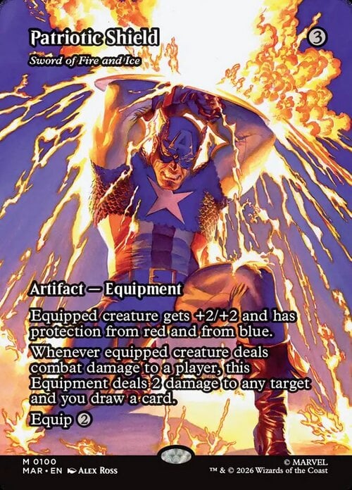 Spada di Fuoco e Ghiaccio Card Front