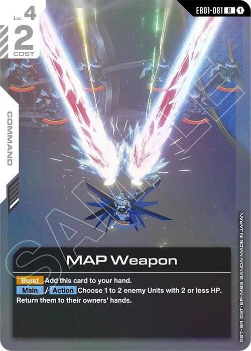MAP Weapon Frente