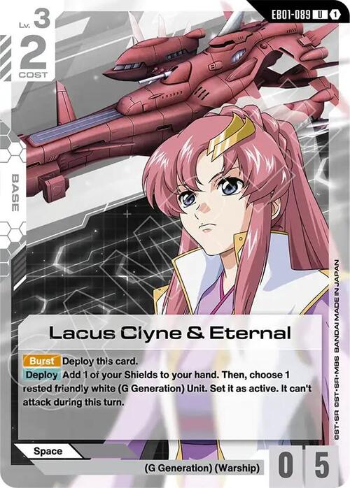 Lacus Clyne & Eternal Card Front
