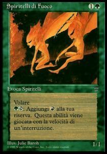 Fire Sprites Card Front