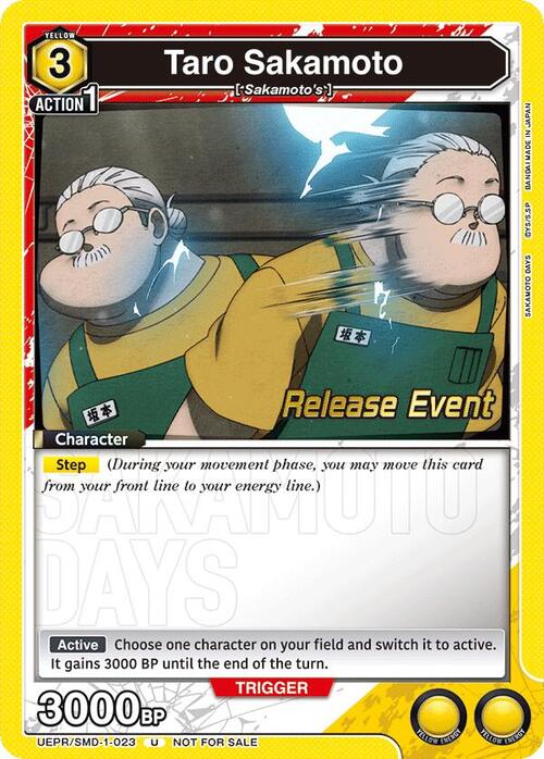 Taro Sakamoto Card Front