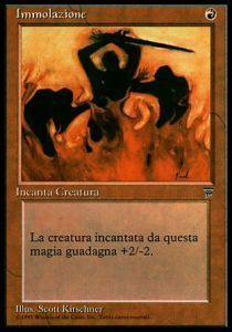 Immolation Card Front
