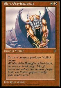 Gravity Sphere Card Front