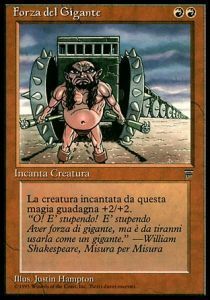 Giant Strength Card Front
