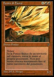 Firestorm Phoenix Card Front