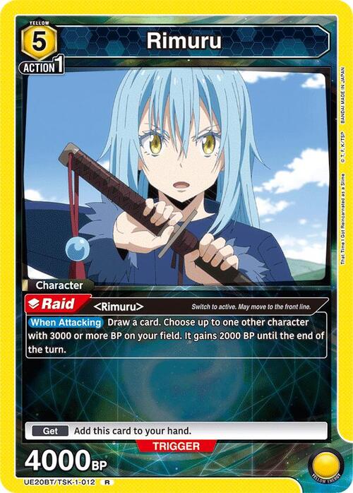 Rimuru Card Front