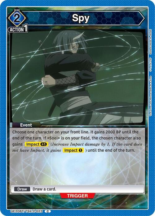 Spy Card Front