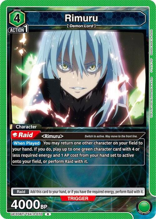Rimuru Card Front