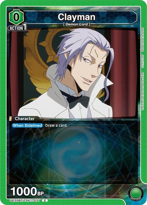 Clayman Card Front