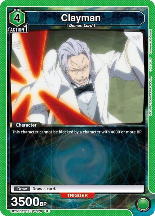 Clayman Card Front