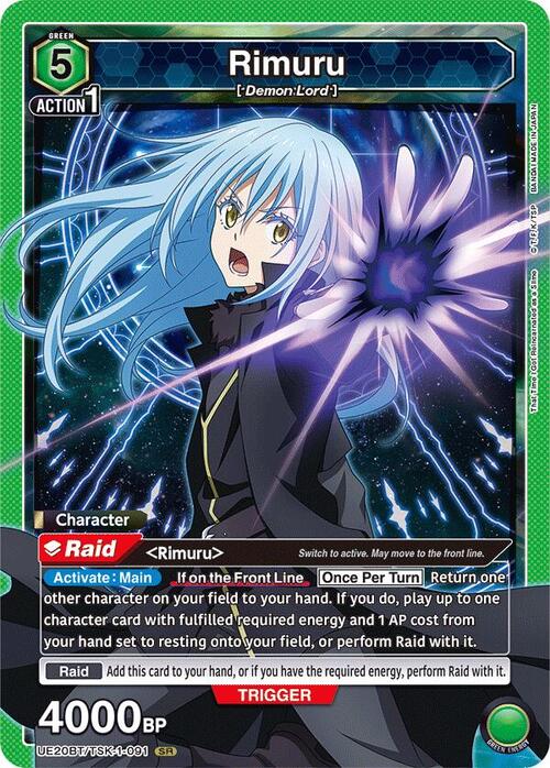 Rimuru Card Front
