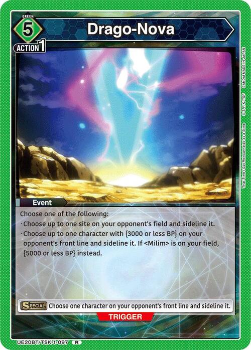 Drago-Nova Card Front