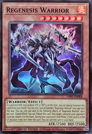 Regenesis Warrior · Super Rare 009