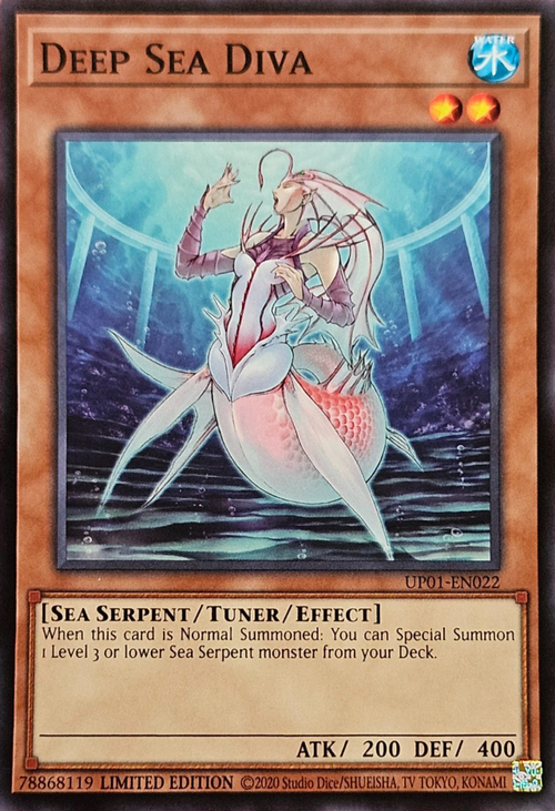 Diva del Mare Profondo Card Front