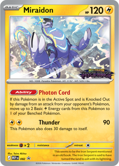 Miraidon Card Front