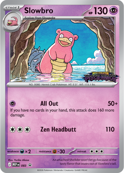 Slowbro Card Front